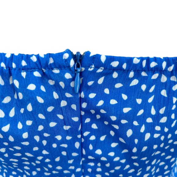 Hello Molly Down to Georgia Dress Blue White Size Large - Picture 7 of 10